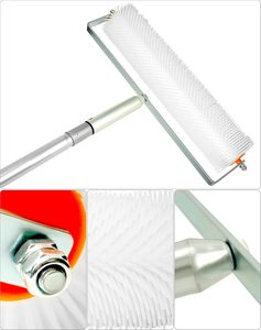 ลูกกลิ้งทาสีอุตสาหกรรมแบบมีเดือยแหลมปรับระดับเองทำจากเรซินอีพ็อกซี่ขนาดใหญ่ปรับแต่ง20in มสั่งเฟรมได้ - Product Image 4