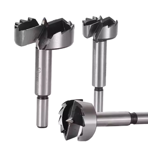 1 pièce, foret à bois Forstner de 6 mm à 54 mm, foret à trous, scie à trous, perçage de charnières, tige ronde, coupeur en acier inoxydable <span class=keywords><strong>LISCA</strong></span> LSC-55 - Product Image 2