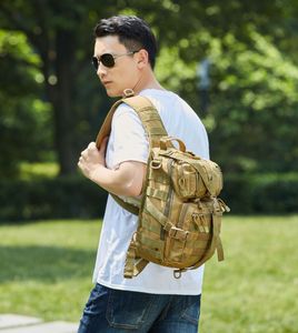 Sac de poitrine à bandoulière 10L noir, kaki, vert sport pour activités de plein air, trekking, camping, équitation - Product Image 6