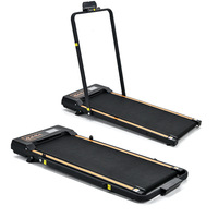 Equipo de Fitness Eléctrico para el Hogar, Plegable, Silencioso, Sin Instalación, Caminadora 2 en 1, Motor de 1.5 HP