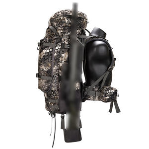 Sac à dos de chasse GAF 80L en nylon 500D avec cadre en aluminium, camouflage, imperméable, pour la randonnée en plein air, unisexe, bretelles détachables - Product Image 5