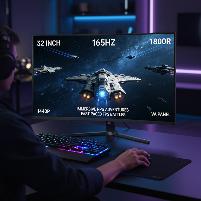 Wholesale 32 Inch 4K Monitor TN 144Hz 280Hz UHD 3840x2160 Ultra Slim Design Computer Display for Professional Design