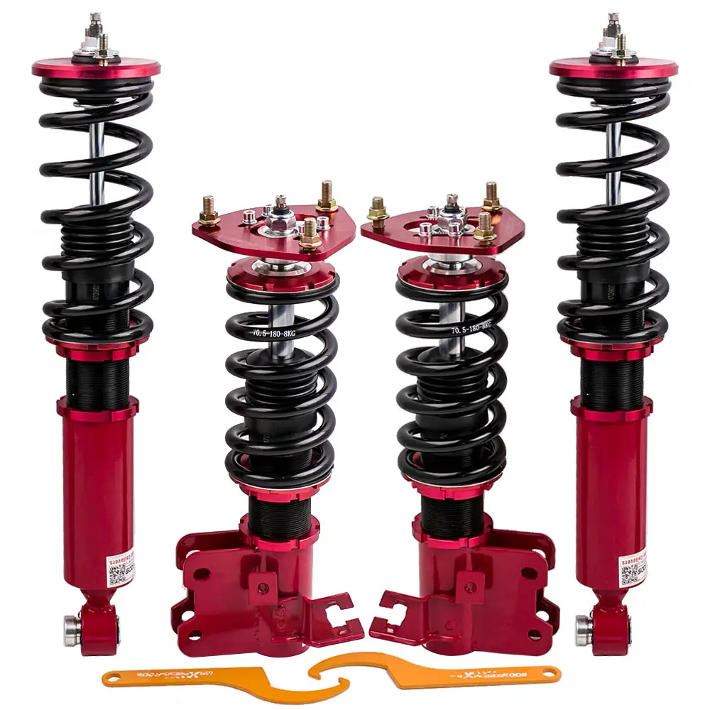 1990 coilovers amortecedores de suspensão adj. Amortecedor para nissan s13 180sx 200sx 240sx