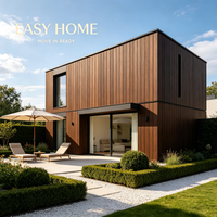 Maisons conteneurs à deux étages, villa conteneur préfabriquée multi-étages, bâtiment moderne en conteneurs