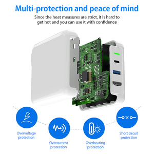 Rocketek Replacement Switch <span class=keywords><strong>Dock</strong></span> <span class=keywords><strong>USB</strong></span> <span class=keywords><strong>C</strong></span> PD 30W AC Adapter with HDMI Video Converter USB3.0 Fast Charger Power Port for <span class=keywords><strong>iPad</strong></span> <span class=keywords><strong>Pro</strong></span> - Product Image 2