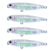 NOUVEAU OEM Leurre Artificiel Dur 7,5 cm 7g pour Pêche au Bar en Eau Salée, type Wobbler, Jerkbait, pour la Pêche à la Traîne, Leurre Vierge