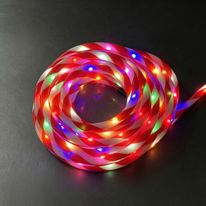 ไฟ LED แถบสี 6 สี รุ่น 2835 แบบเสียบใช้งานได้ทันที ความยาว 10 เมตร RGB นีออนเทป IP65 IP67 สำหรับตกแต่งงานปาร์ตี้คริสต์มาส - Product Image 3