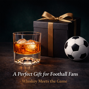 Bicchiere da Whisky Classico all'Ingrosso 310ml con Base a Forma di Pallone da Calcio, Fondo Spesso per Casa, Bar e Regali - Product Image 4