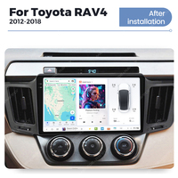 MEKEDE Système audio vidéo de voiture Android, autoradio, lecteur DVD DUDU 2K avec écran tactile 12+512 Go, système 7870 pour Toyota RAV4 2012-2018