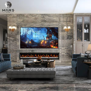 Pierre naturelle polies, tunique brune, en marbre, pour mur, excellente qualité et bon marché - Product Image 2