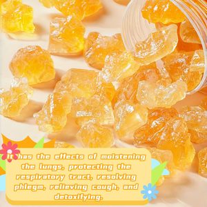 100% Tự Nhiên Màu Vàng Đường Đá 1000G/35.27Oz Rõ Ràng Nâu Pha Lê Đá Kẹo Đường Mía Khối Lượng Lớn Và Túi Bao Bì Có Sẵn - Product Image 6