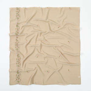 2026 नवीनतम उच्च गुणवत्ता वाले मुस्लिम बुने हुए पुष्प रिबन कढ़ाई कढ़ाई लंबी शॉल सादा शिफॉन मैलायन हिजाब स्कार्फ टुडंग लपेट - Product Image 6