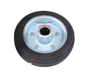 Ruedas Giratorias Silenciosas de Goma - Product Image 1