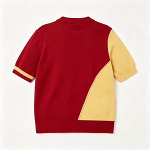 Maglioni da Donna Personalizzati <span class=keywords><strong>con</strong></span> Ricamo sul Petto, Alta Qualità, Invernali e Autunnali, Maniche Corte, <span class=keywords><strong>Collo</strong></span> Tondo, Lavorati a Maglia - Product Image 4