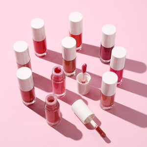 New Arrival Mini Lips Gloss Matte Multicolor 57 Colors Mini Lipsticks Di Động Không Thấm Nước Nhỏ Lip Gloss Ống - Product Image 3