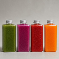 Différents styles de gobelets jetables en plastique PET pour boissons, fruits et légumes, design créatif, emballage plat, pour soda et champagne