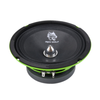 Haut-parleur de voiture de milieu de gamme 6,5 pouces 250W 4 Ohm, haut-parleur professionnel pour portière de véhicule pour l'amélioration du système audio et stéréo du véhicule