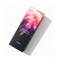 Boîte de beauté personnalisée, colorée, ombrée, gaufrée, finition scintillante, boîte en carton blanc pour femmes, parfum, soin de la peau, spray, haut de gamme