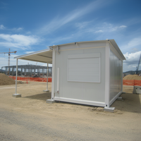 Maison Modulaire Préfabriquée TOPPRE, Mini-Maison, Bureaux Conteneurs de 20 pieds, Magasin Conteneur Détachable