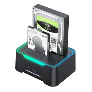 Base de Conexión para Discos Duros Wodexun de Doble Bahía, 2.5 y 3.5 Pulgadas, SATA, USB 3.0, Estación de Clonación y Copia - Product Image 5