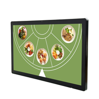 Écran tactile capacitif Android mural de 32 pouces, 1920*1080, affichage numérique, POE RJ45, montage VESA pour restaurants