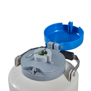 Tanque de almacenamiento LN2 de almacenamiento de fase líquida, contenedor de nitrógeno líquido criogénico a granel portátil de 6L para semen - Product Image 4
