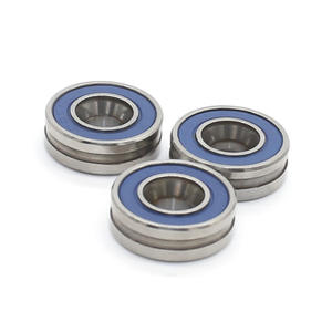 จำหน่ายโดยตรงจากโรงงาน ตลับลูกปืนชนิดพิเศษที่ไม่ได้มาตรฐาน 696RS ตลับลูกปืนร่องเดี่ยวแบบมีรูเจาะสำหรับล้อนำทาง รูเจาะแบบฝังหัว - Product Image 1