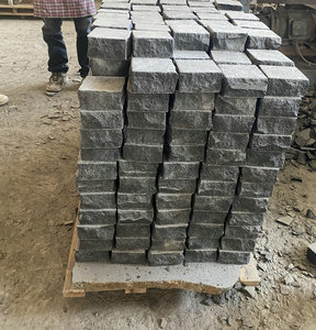 Tự nhiên màu đen basalt đá cuội Granite Cubes cho đường lái xe lát đá sinh thái thân thiện và bền - Product Image 5
