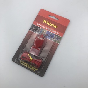 Haonan Department Store Whistle Plastic Official Referee Whistle With Lanyard For Sports Events - Product Image 4