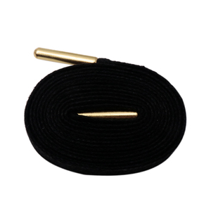Weiou lacci <span class=keywords><strong>8mm</strong></span> cerati stringa di scarpe nero bianco dorati lacci per scarpe in cotone doppio strato per scarpe di cuoio Casual - Product Image 4