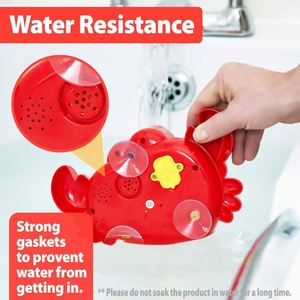 New Kid <b>Child</b> Party Cartoon Toy Automatic <b>Bath</b> Bubble Crab Toys - Product Image 4