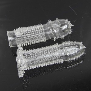 Adult Toys Set Crystal Cock Sleeve Silikon <span class=keywords><strong>Spike</strong></span> Kondome für Männer Delay Set Cover Paar Spielzeug Sex Produkte für Männer - Product Image 4