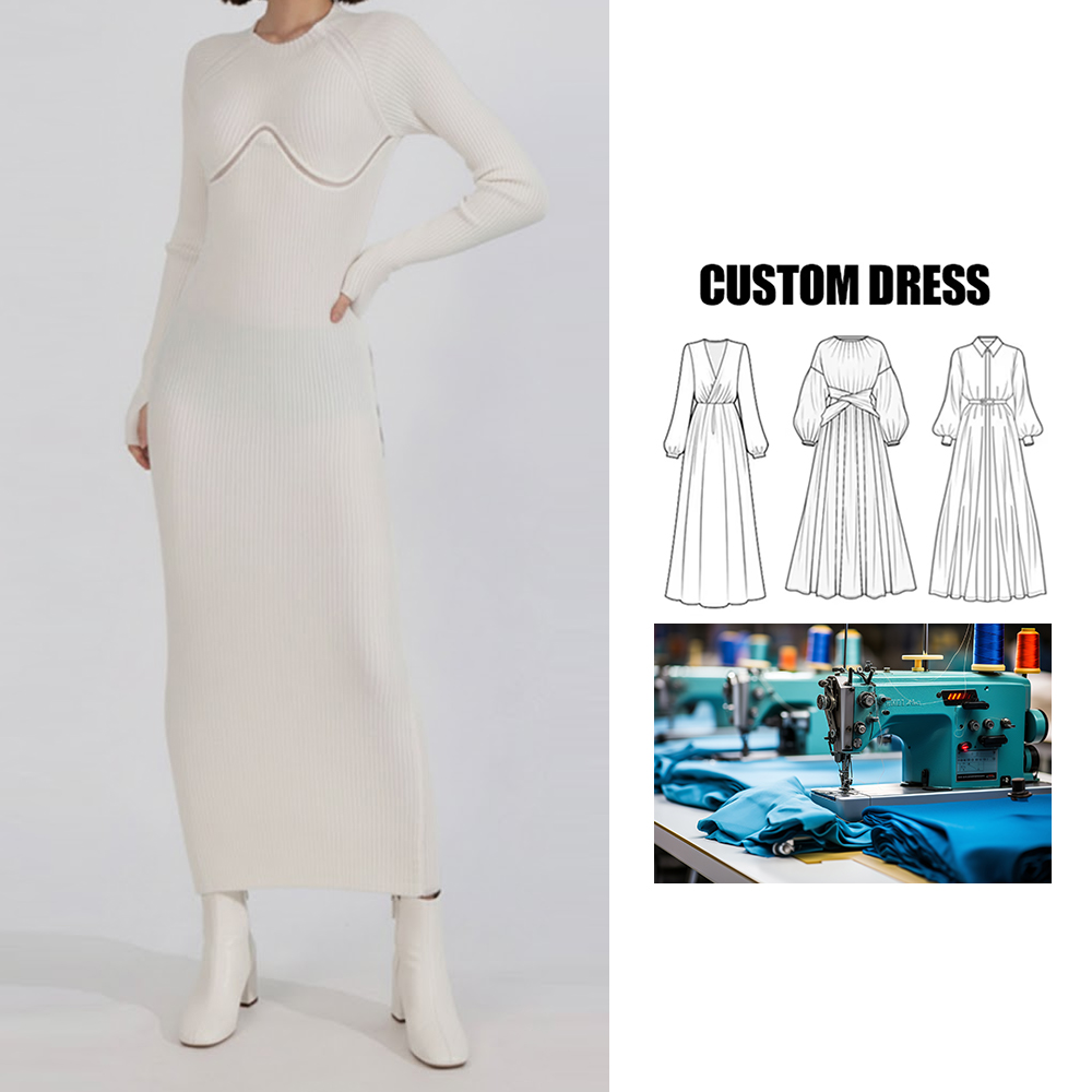 Brand Customization Fashionable High-end Hollow Backless Design Pullover Knitted Dress Maxi Long Straight Dress| Alibaba.com Brand Customization Fashionable High-end Hollow Backless Design Pullover Knitted Dress Maxi Long Straight Dress| Alibaba.com