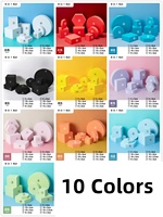 Vente Économique 8 en 1 Différentes Tailles Cube de Photographie Coloré Fond Photo Table de Prise de Vue Accessoires de Studio Photo en Mousse