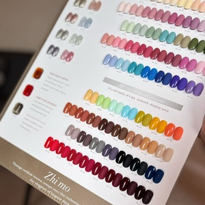 Wholesale Custom 80-color New Commonly Used Color <b>Nail</b> <b>Gel</b> <b>Set</b> with Display Board and UV <b>Nail</b> <b>Gel</b> - Product Image 4