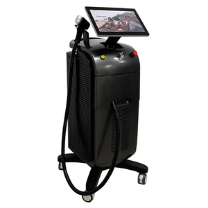 Appareil d'épilation au laser à diode 808 nm/755 nm/1064 nm, refroidissement par air et eau ABS, écran tactile couleur 15,6 pouces, certifié CE, pour usage domestique - Product Image 1