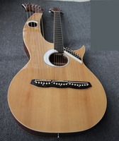 Weifang Rebon 20 String Harp Acoustic Electric Guitar/Harp Guitar