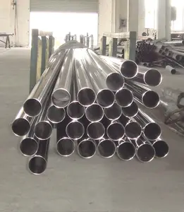 Dekorasyon için 300 serisi yuvarlak şekil ASTM standart 2 inç paslanmaz çelik borular