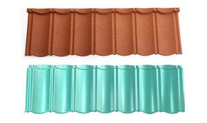 Кровельная плитка с каменным покрытием, 50 лет гарантии, легкий вес 0,4 мм, металлическая кровельная плитка с каменным покрытием, листовая кровельная плитка с каменным покрытием - Product Image 2