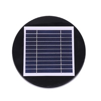 Ventilateur solaire d'extraction en ligne pour ventilation d'air frais, extérieur, plastique, IP44