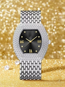 Reloj de Cuarzo para Mujer Yala Full Sky Star con Esfera Grande, Diseño de Moda, Incrustaciones de Diamantes, Caja de Aleación, Resistencia al Agua de 10 m - Product Image 5