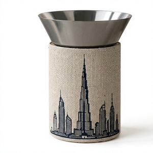 Brûleur d'encens en bois de santal fait main, motif arabe, support aromatique écologique, décoration intérieure indienne, Bakhoor - Product Image 1