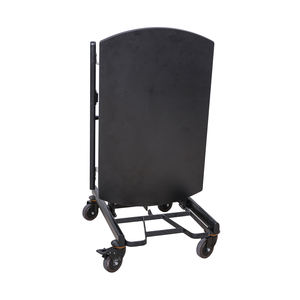 Chariot de service en chambre pour boissons en gros OBuffet Chauffe-plats Table de salle <span class=keywords><strong>à</strong></span> manger <span class=keywords><strong>pliante</strong></span> chariot de service <span class=keywords><strong>à</strong></span> <span class=keywords><strong>roulettes</strong></span> - Product Image 4