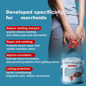 Thé aux herbes naturel HemGuard de marque privée pour hommes et femmes, aide à résoudre les problèmes intimes, solution facile aux secrets non révé<span class=keywords><strong>l</strong></span>és, thé Hem Rid - Product Image 2