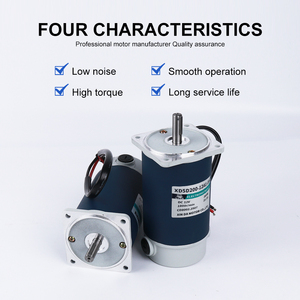고속 12V/<span class=keywords><strong>24V</strong></span> <span class=keywords><strong>DC</strong></span> 모터 200W, 강력한 3000 RPM 정역회전 속도 조절 브러시 정류 팬 보트용 - Product Image 2