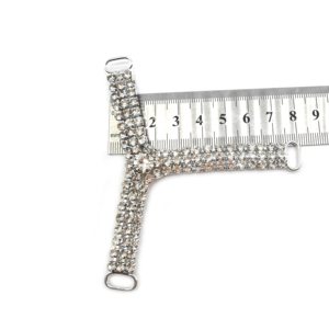 Conector de Cristal en Forma de Y para Trajes de Baño, Conector de Diamantes para Bikini - Product Image 3