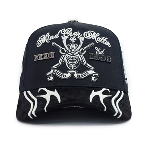 Casquette de baseball personnalisée brodée en 3D avec les lettres La Jason, modèle G5 Baez X Shifu Hats, fabriquée par le fabricant d'articles de sport Original Sporting Goods Manufacturer Gorras Rico Hats. - Product Image 1