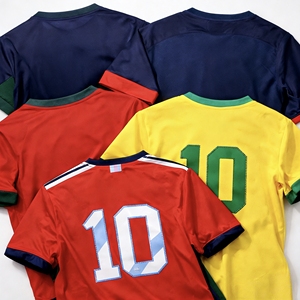 <span class=keywords><strong>Camiseta</strong></span> <span class=keywords><strong>de</strong></span> Fútbol Personalizada al por Mayor <span class=keywords><strong>de</strong></span> <span class=keywords><strong>España</strong></span> para la Copa Mundial 2026, Manga Corta, Transpirable, <span class=keywords><strong>de</strong></span> Secado Rápido, 100% Poliéster - Product Image 5