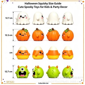 Déguisements créatifs d'Halloween, jouets anti-stress et à pétrir, jouets pour soulager le stress - Product Image 1