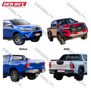 ชุดแต่งสำหรับโตโยต้า ไฮลักซ์ รีโว่ ร็อคโค อัพเกรดชุดแต่งปี 2020 2021 2022 2023 เป็นชุดแต่งไฮลักซ์ จีอาร์ สปอร์ต ปิ๊กอัพ - Product Image 3